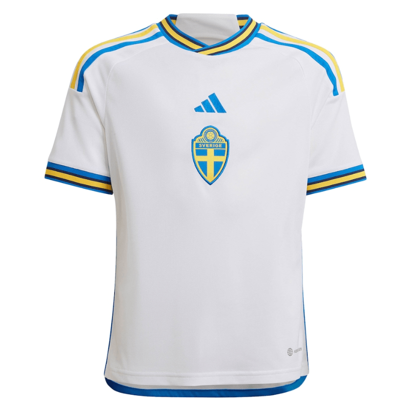 Sweden National Team Away Jersey Qatar World Cup 2022 Customized Shirt