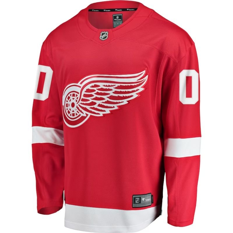 Detroit Red Wings Home Breakaway Custom Jersey Red Jersey Teams