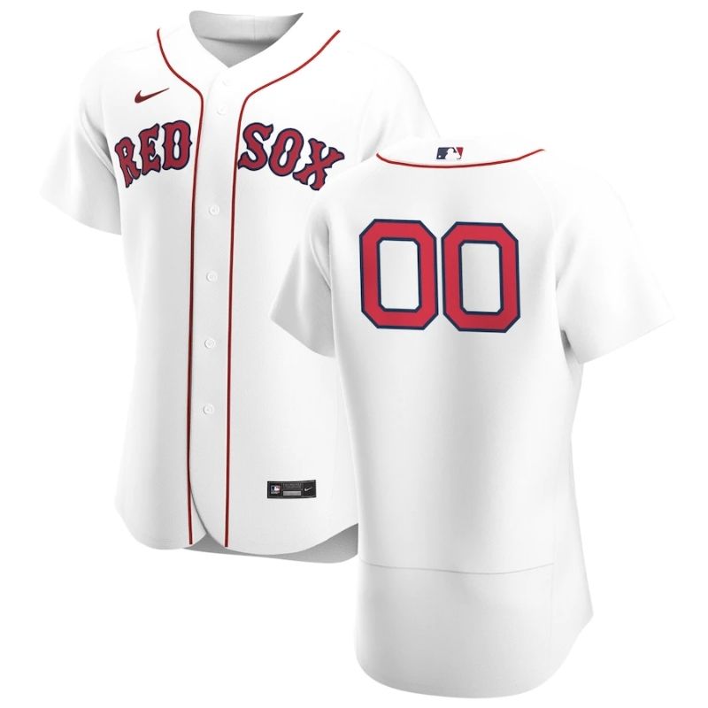 All Players Boston Red Sox 202122 Home Custom Jersey - Gray