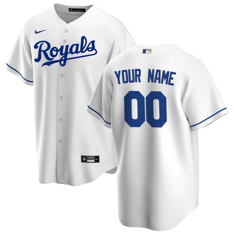 All Players Kansas City Royals 2021/22 Home Custom Jersey