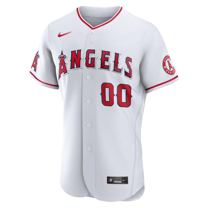 All Players Los Angeles Angels Home Custom Jersey - White