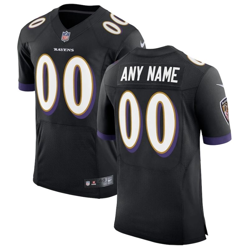 All Players Men's Baltimore Ravens 2021/22 Custom Jersey
