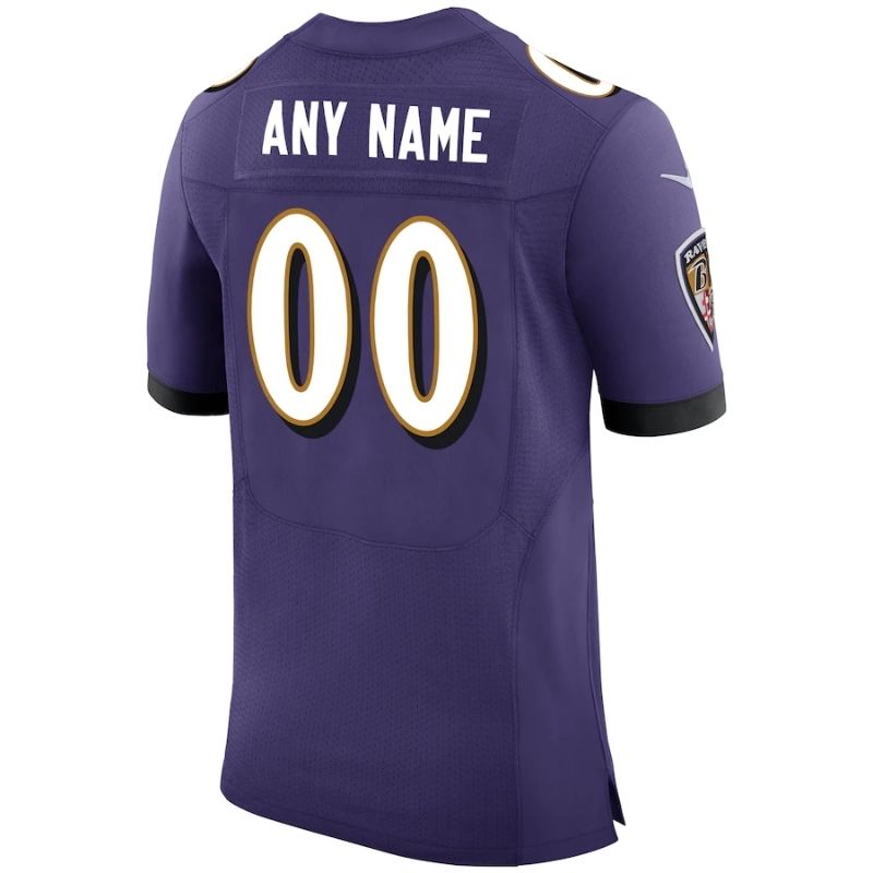 All Players Men's Baltimore Ravens 2021/22 Custom Jersey