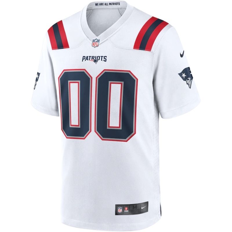 All Players New England Patriots 202122 Custom Jersey - White