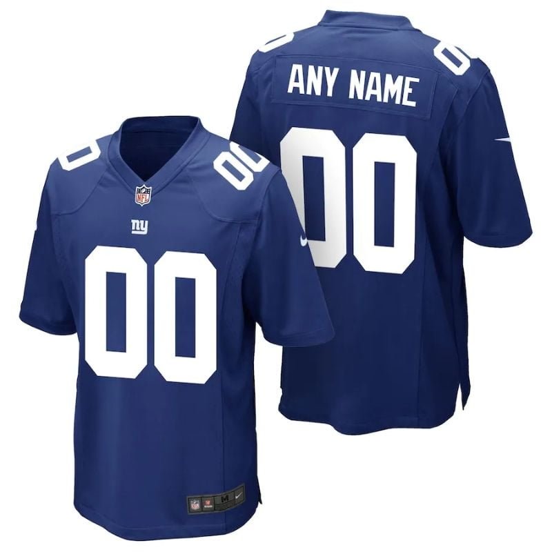 All Players New York Giants 202122 Custom Jersey - Blue