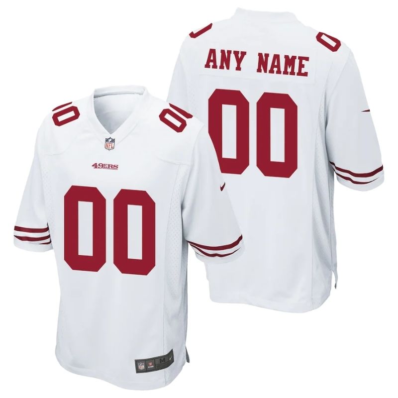 All Players San Francisco 49ers 202122 Custom Jersey - White