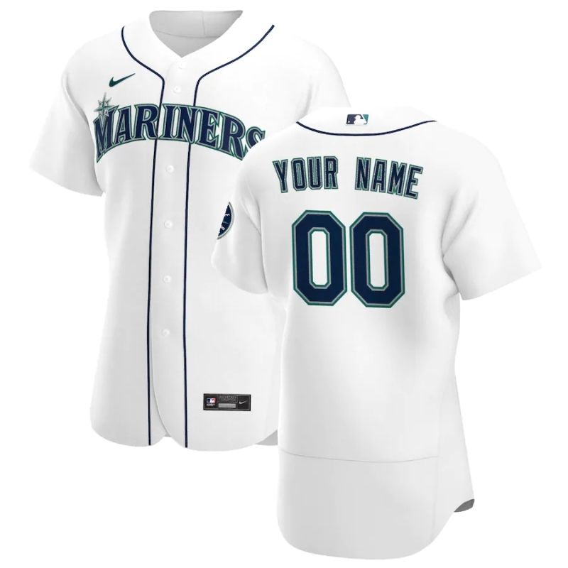 All Players Seattle Mariners 202122 Home Custom Jersey
