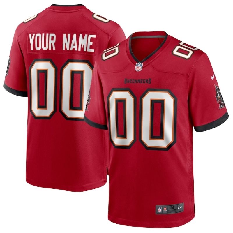 All Players Tampa Bay Buccaneers 202122 Custom Jersey - Red