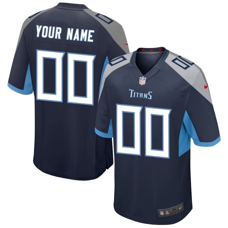 All Players Tennessee Titans 202122 Custom Jersey - Navy