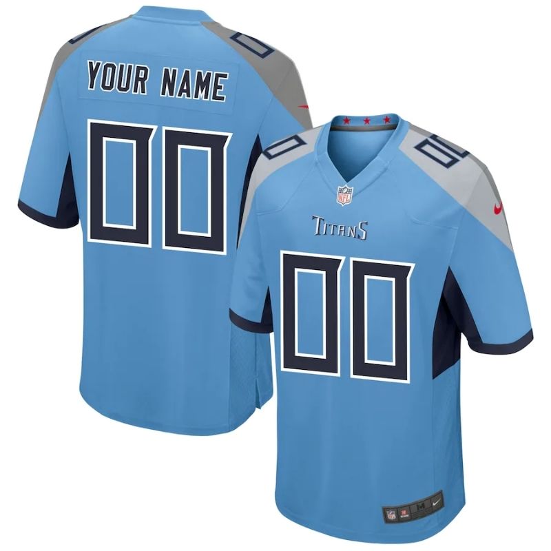 All Players Tennessee Titans 202122 Custom Jersey - Navy