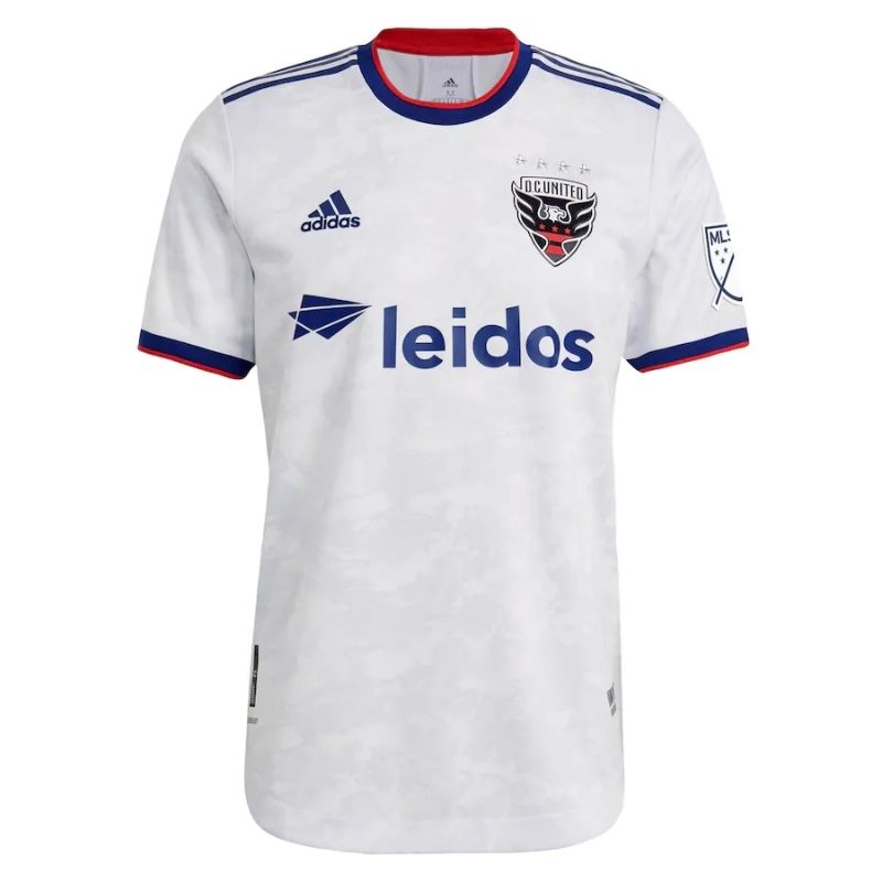 Men's D.C. United White 202122 The Marble Authentic Jersey
