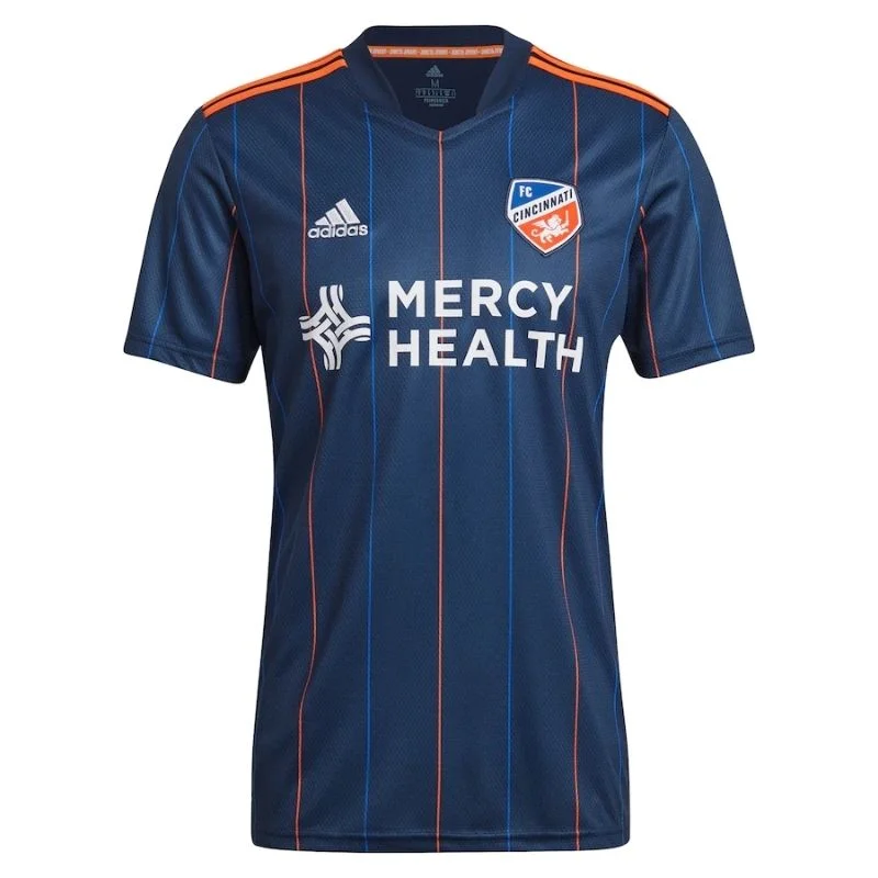 Men's FC Cincinnati Navy 2021 Primary Replica Custom Jersey