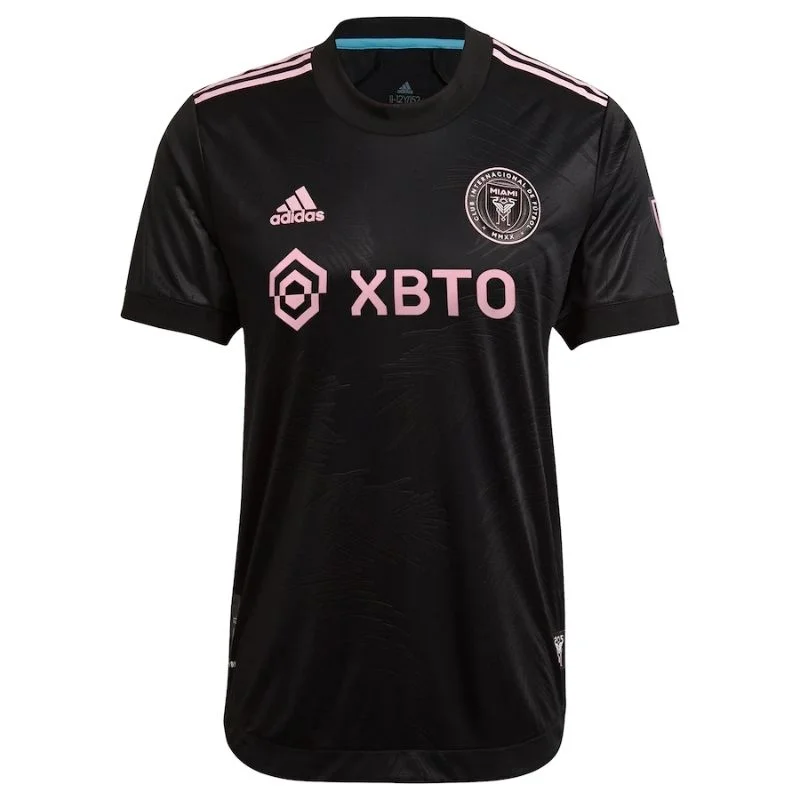 Men's Inter Miami CF Black 2021 La Palma Authentic Jersey