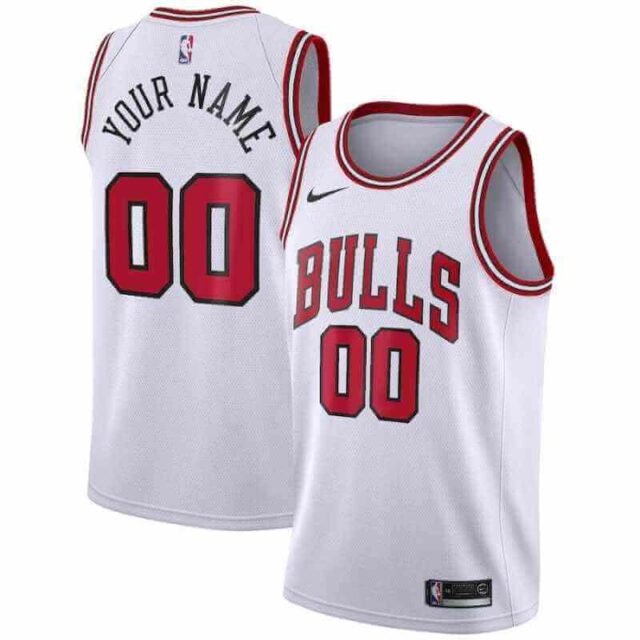 Chicago Bulls 2021/22 Jersey - White - Jersey Teams