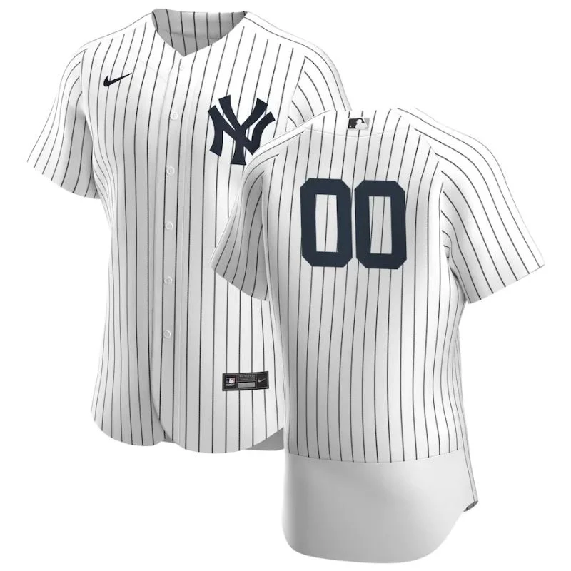 All Players New York Yankees 2021/22 Home Custom Jersey - White