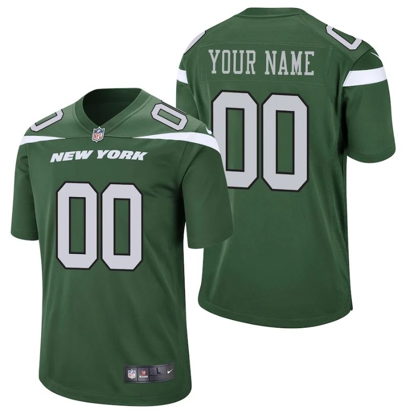 All Players New York Jets 2021/22 Custom Jersey - White