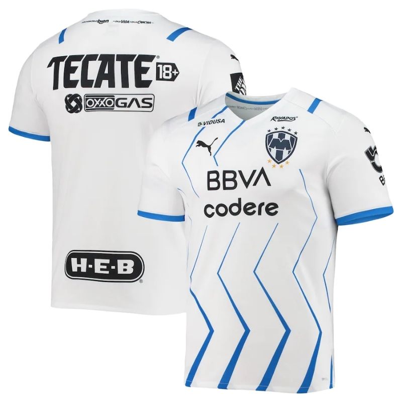 All Players CF Monterrey 202122 Custom Jersey - White