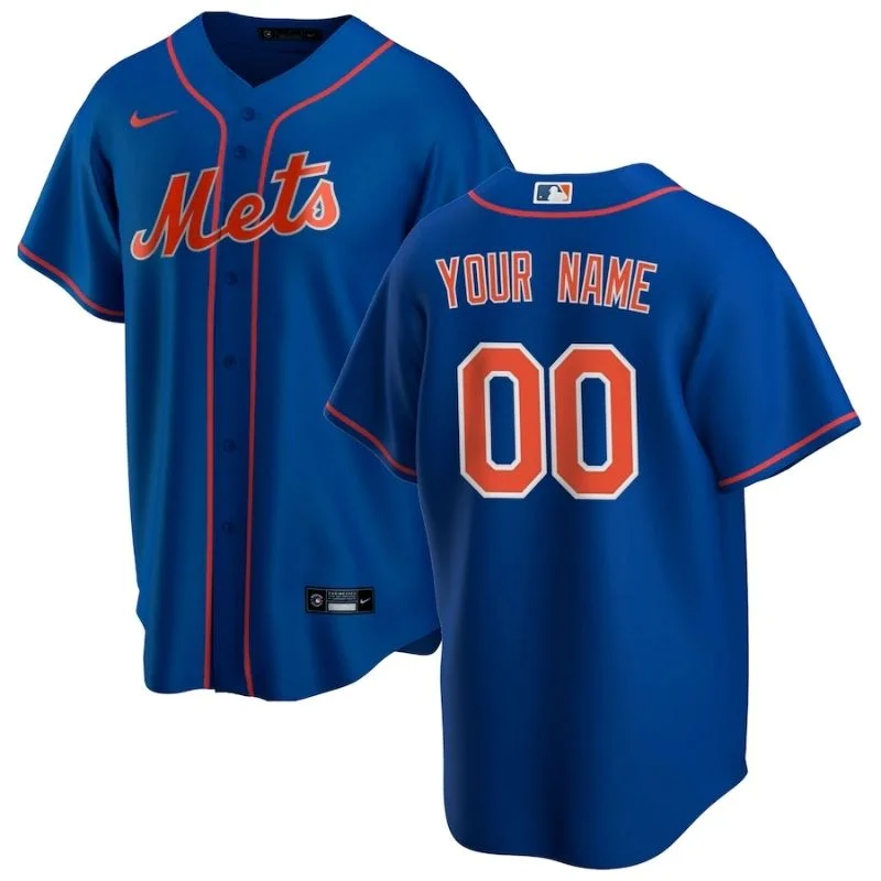 All Players New York Mets 202122 Home Custom Jersey - Royal