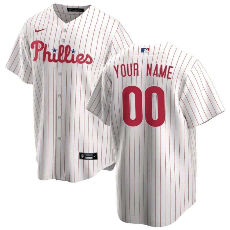 All Players Philadelphia Phillies 202122 Home Custom Jersey