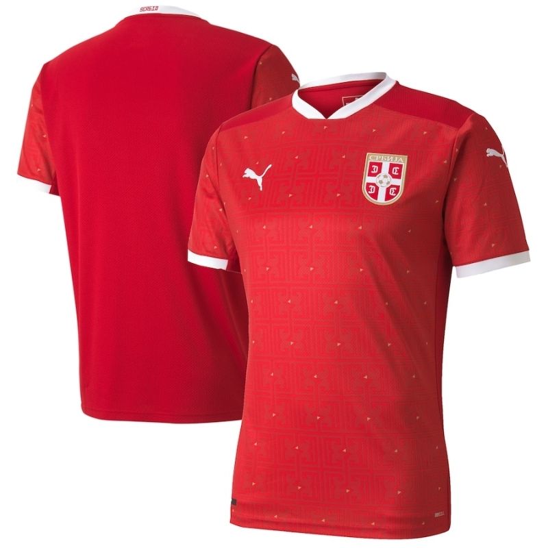 All Players Serbia National Team 202122 Custom Jersey - Red