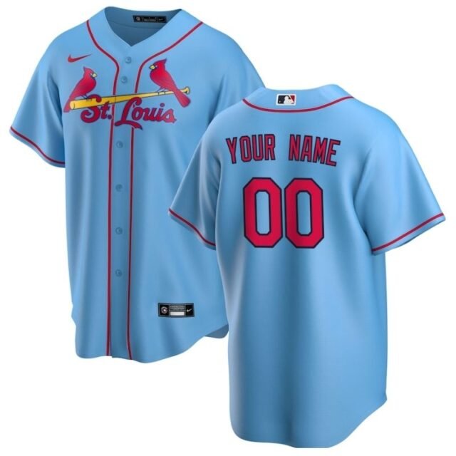 All Players St. Louis Cardinals 202/122 Home Custom Jersey