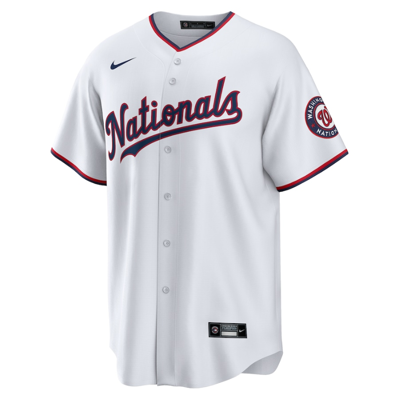 All Players Washington Nationals 202122 Home Custom Jersey