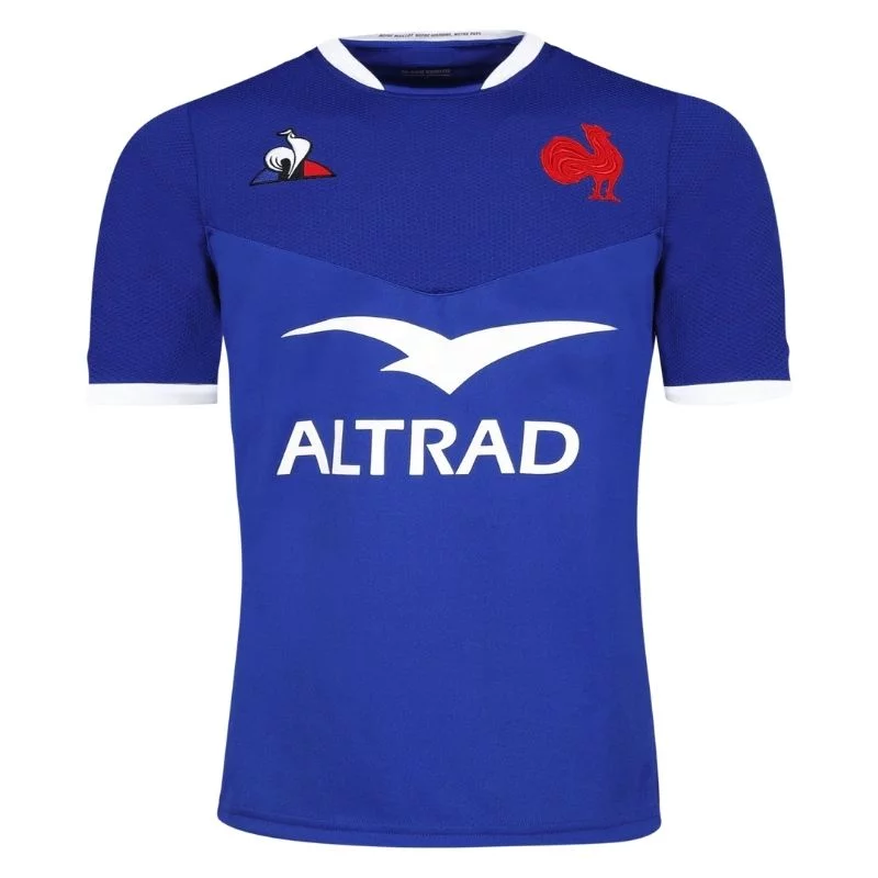 All Players France national Rugby team Custom Jersey - Blue