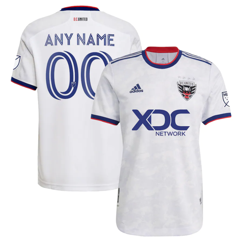 All Players D.C. United White 202122 Custom Jersey