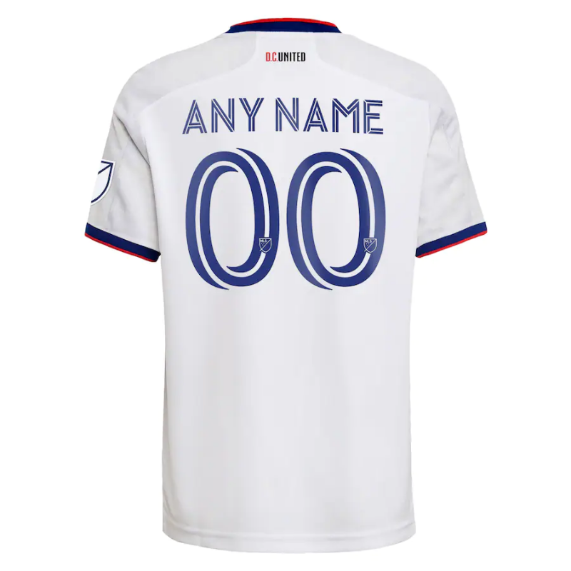 All Players D.C. United White 202122 Custom Jersey