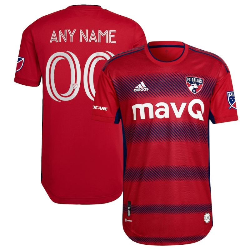 All Players FC Dallas 2022 Custom Jersey - Red