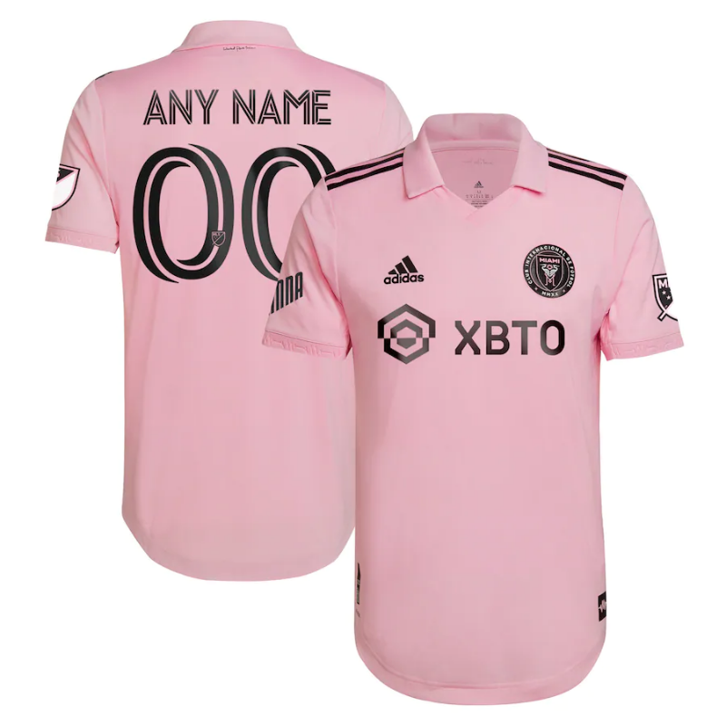 All Players Inter Miami CF 2022 Primary Custom Jersey - Pink