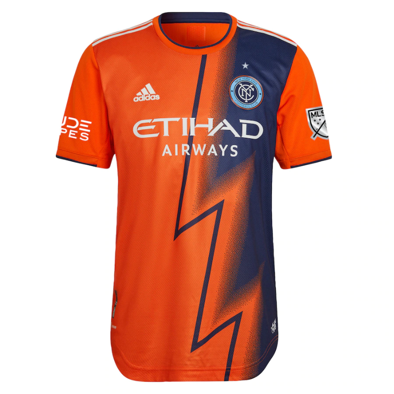 All Players New York City FC 2022 Custom Jersey - Orange