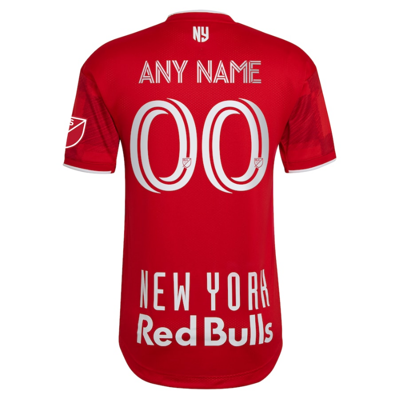 All Players New York Red Bulls 2022 Custom Jersey - Red