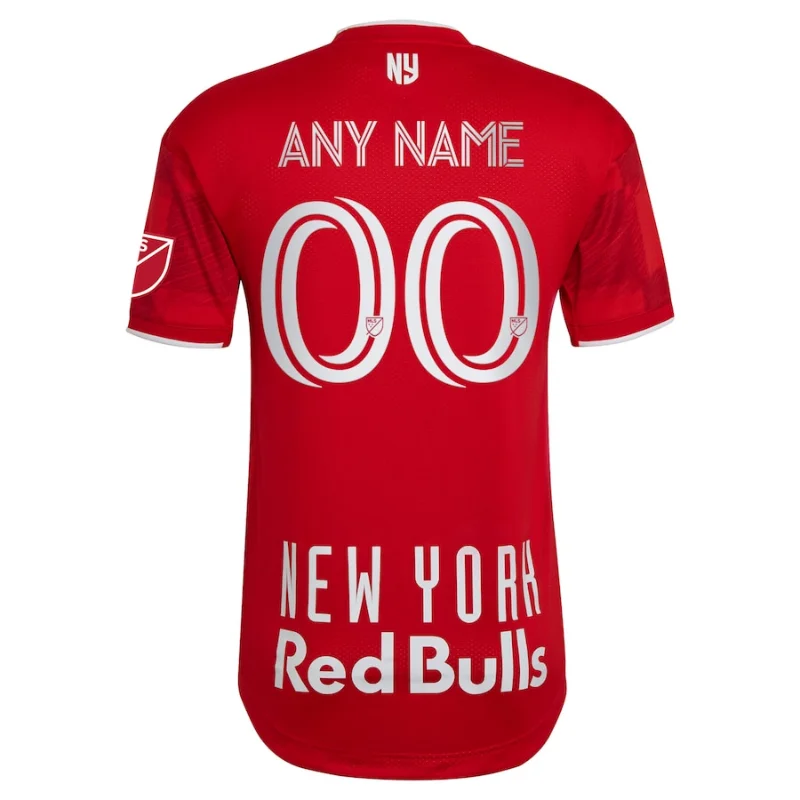 All Players New York Red Bulls 2022 Custom Jersey - Red