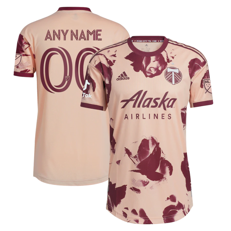 All Players Portland Timbers 2022 Custom Jersey - Pink