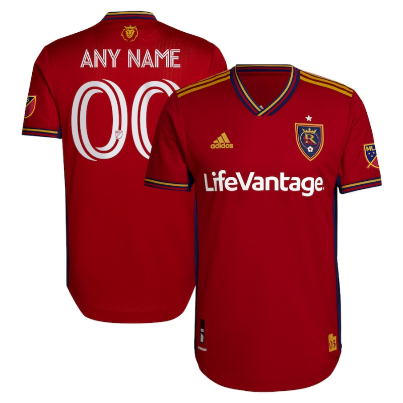 All Players Real Salt Lake 2022 The Believe Custom Jersey - Red