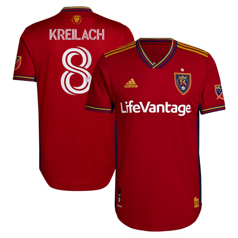 Damir Kreilach Real Salt Lake 2022 The Believe Kit Player Jersey - Red