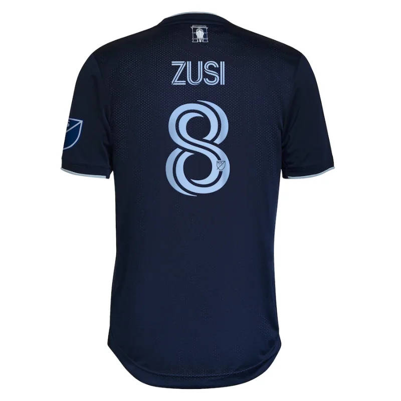 Graham Zusi Sporting Kansas City 2022 State Line 3.0 Authentic Player Jerseys - Blue