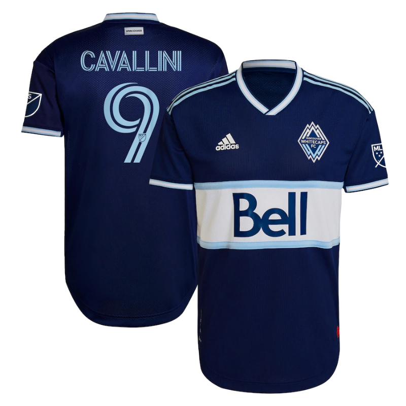 Lucas Cavallini Vancouver Whitecaps FC 2022 The Hoop x This City Player Jersey - Blue