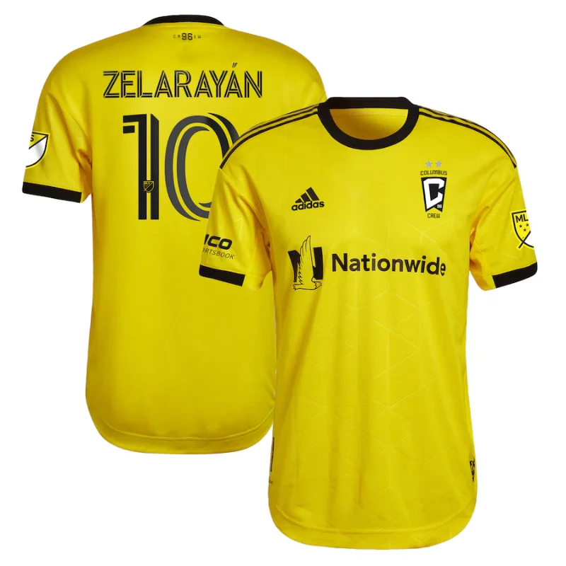 Lucas Zelarayan Columbus Crew 2022 Secondary Player Jersey - White