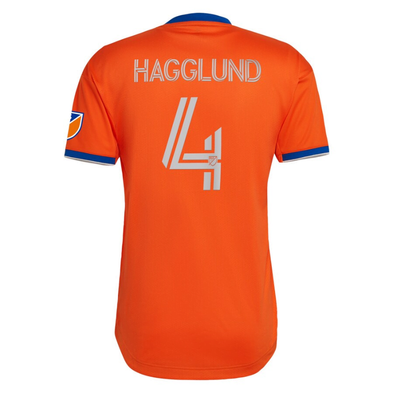 Nick Hagglund FC Cincinnati 2022 Juncta Juvant Kit Player Jersey - Orange