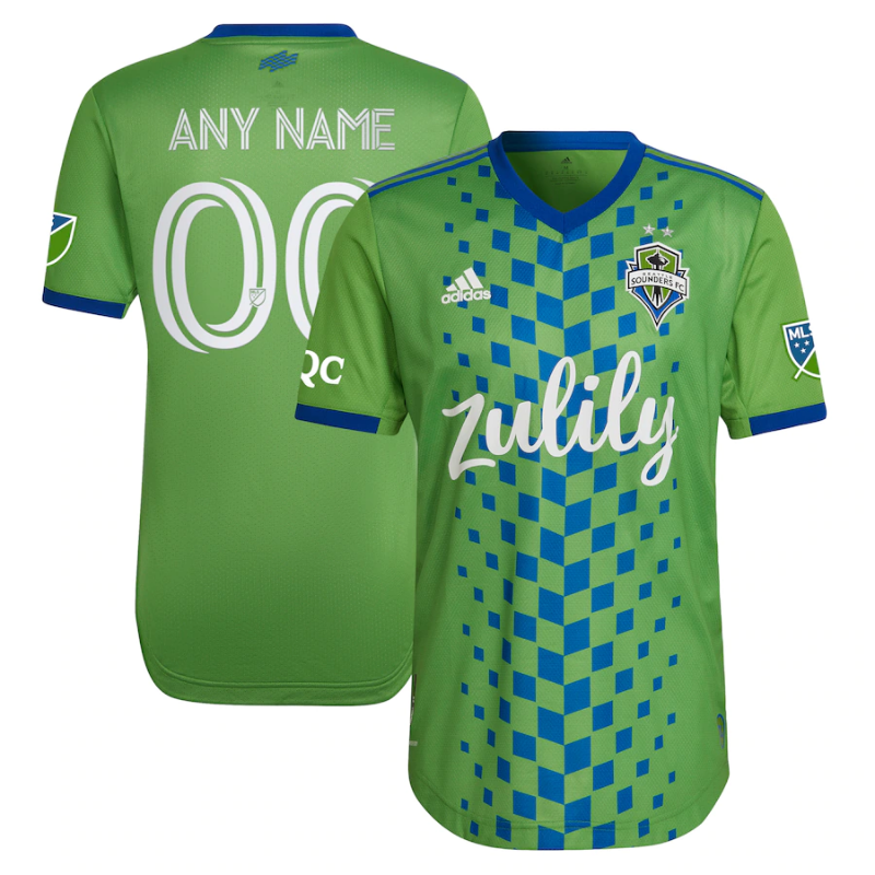 All Players Seattle Sounders FC 2022 Legacy Custom Jersey - Green