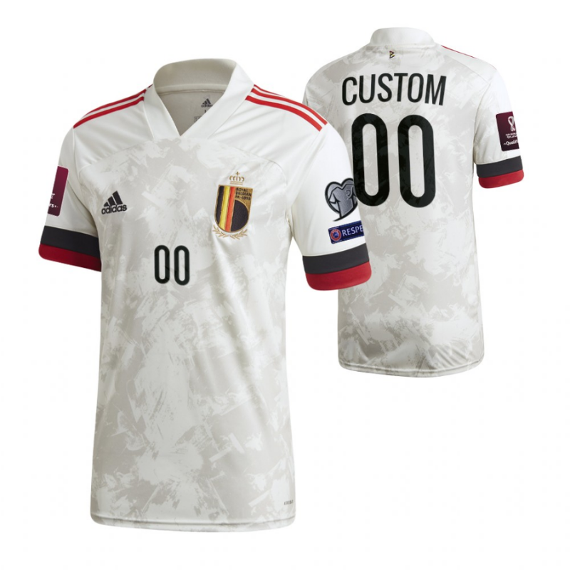 All Players Belgium National Team Custom 2022 Qatar World Cup Jersey
