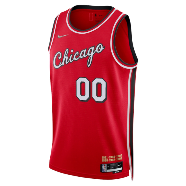 Chicago Bulls 2022 Swingman Customized Jersey - City Edition - Red ...