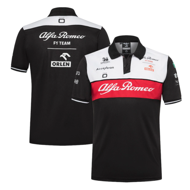 Alfa Romeo Formula 1 Team ORLEN 2022 Team Polo - All Genders Jersey Teams