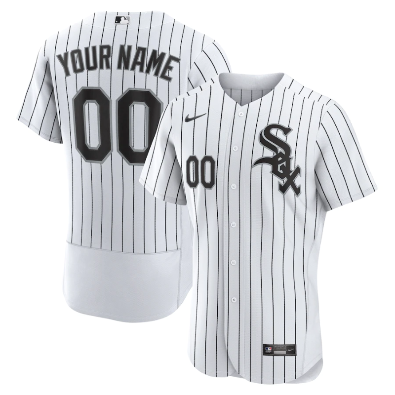 All Genders Chicago White Sox Home Custom Jersey