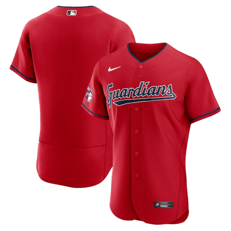 All Genders Cleveland Guardians Custom Jersey - Red