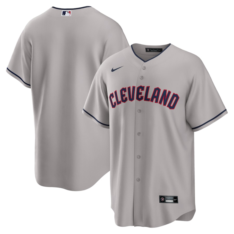 All Players Cleveland Guardians Custom Jersey - Gray
