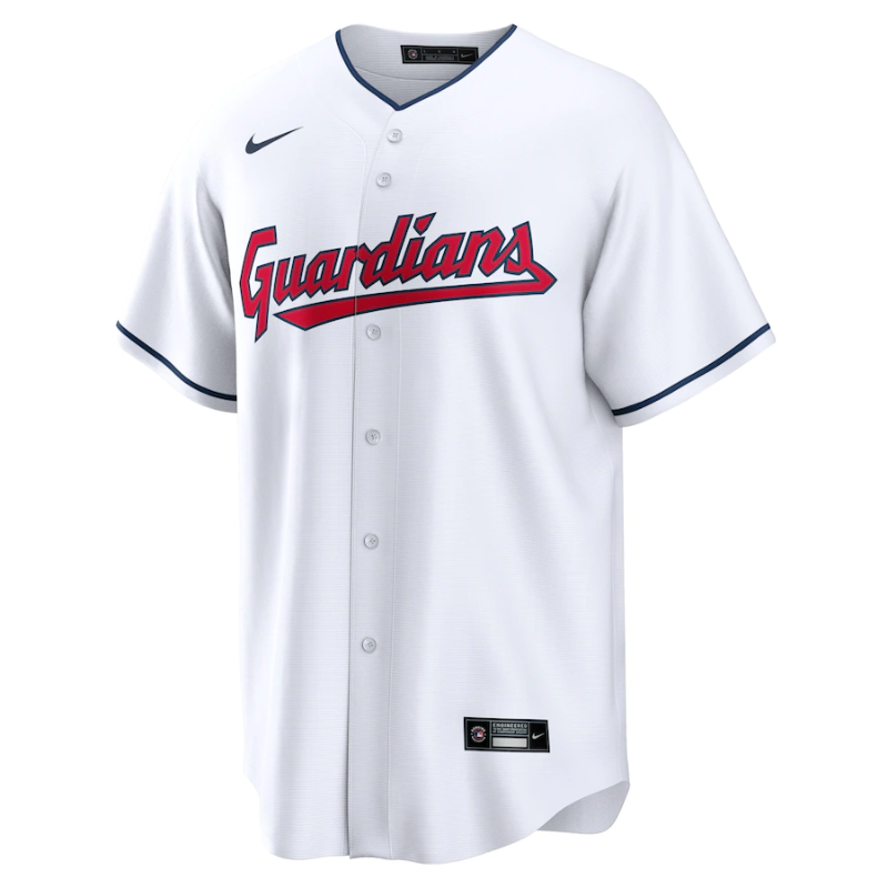 All Players Cleveland Guardians Custom Jersey - White