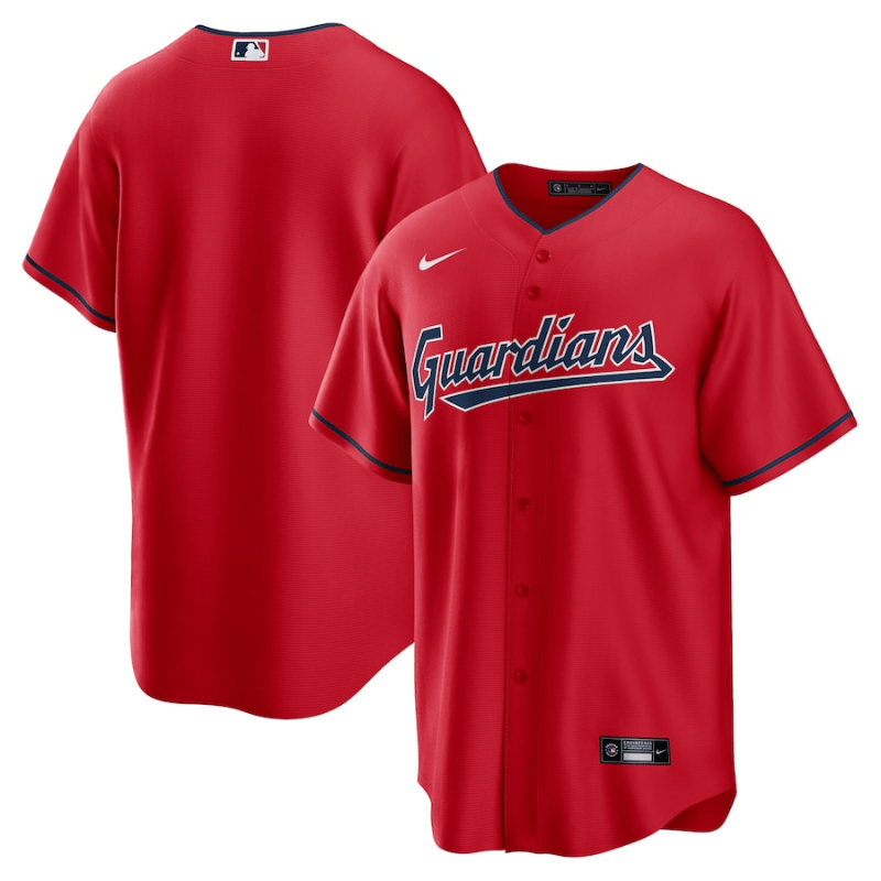 All Players Cleveland Guardians Custom Jersey - red